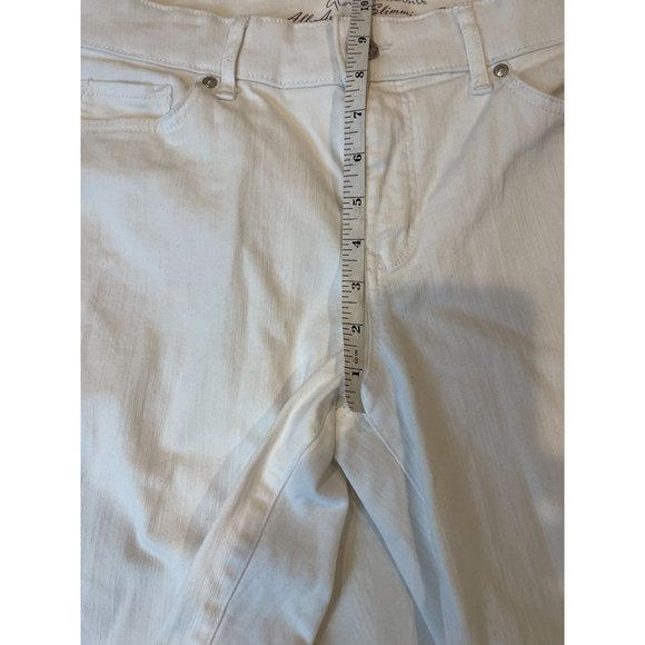 Gloria Vanderbilt Womens Capris Pant DGVB4493 All Around Slimming Effect White 6 - Picture 6 of 11